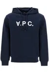 Apc Hooded Sweatshirt Grand V In Blue