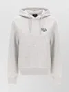 Apc Hooded Sweatshirt With Kangaroo Pocket And Ribbed Finish