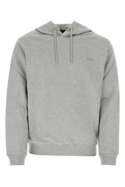 Apc Hoodie Standard  Brodee-m Nd A.p.c. Male In Gray