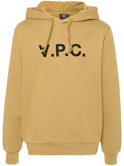 Apc A.p.c. Hoodie Standard Grand Vpc In Brown