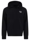 Apc A.p.c. Hoodie Standard Rue Madame Gots In Black