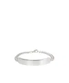 Apc A.p.c. Brass Bracelet In Silver