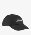 Apc Hotel Jjjjound Baseball Cap One Size Black In Black