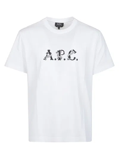 Apc Hugo T-shirt A.p.c. In White