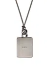 A.p.c. Id 펜던트 네크리스 In Metallic
