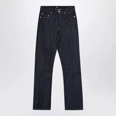 Apc A.p.c. Indigo Denim Jeans In Purple