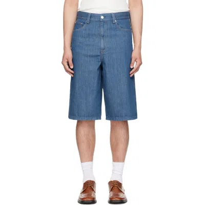 A.p.c. Indigo Westland Denim Shorts