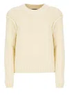Apc A.p.c. Women Cotton-blend Sweater In Neutral