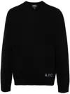 Apc A.p.c. Sweaters In Black