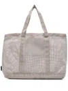 Apc Interwoven Tote Bag In Brown