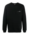 Apc Organic Cotton Sweatshirt With Minimalist Branding And Comfortable Fit In Black