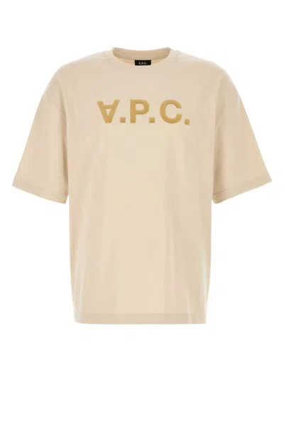 APC IVORY COTTON OVERSIZE T-SHIRT