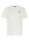Apc A.p.c. Ivory Cotton T Shirt In Neutral