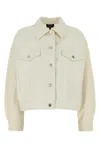 Apc A.p.c. Jackets In Blanccasse