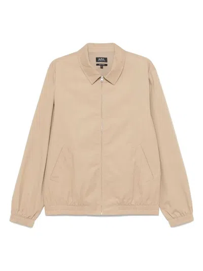 Apc A.p.c. Jacket In Beige
