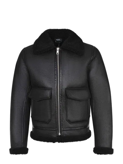 Apc A.p.c Jacket In Black