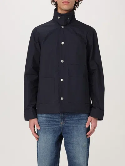 Apc Jacket A.p.c. Men Color Blue In Blue