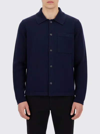 APC JACKET A. P.C. MEN COLOR BLUE,H29853009