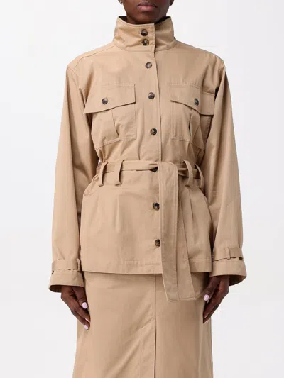 Apc Jacket A.p.c. Woman Color Beige In Beige