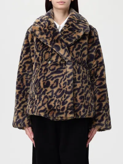 Apc Jacket A. P.c. Woman Color Brown In Multi