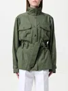 Apc Jacket A.p.c. Woman Color Military In Military