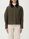 Apc Jacket A. P.c. Woman Color Military In Green