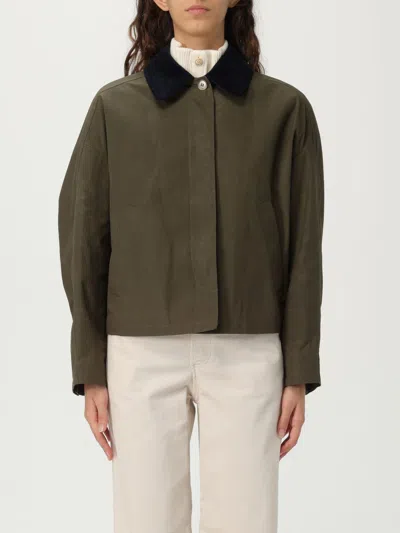 Apc Jacket A. P.c. Woman Color Military In Green