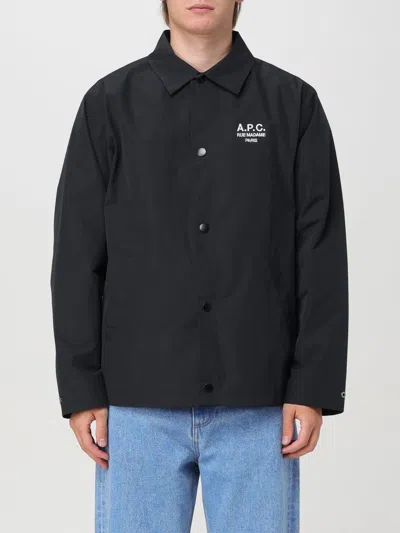 APC JACKET A. P.C. MEN COLOR BLACK,F75888002