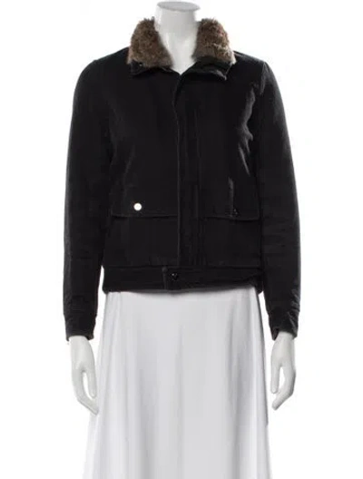 Pre-owned A.p.c. Jacket In Black