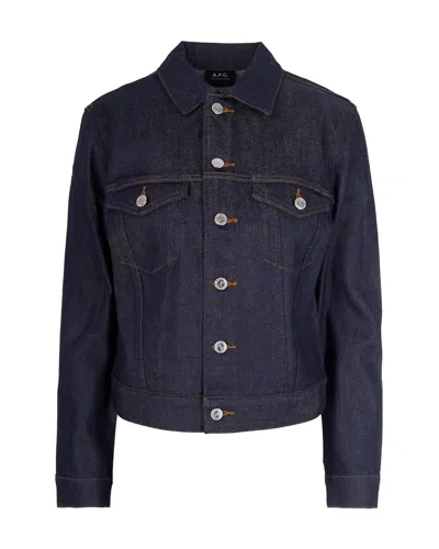 Apc A.p.c. Jacket In Blue