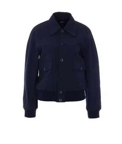 Apc Jacket In Blue