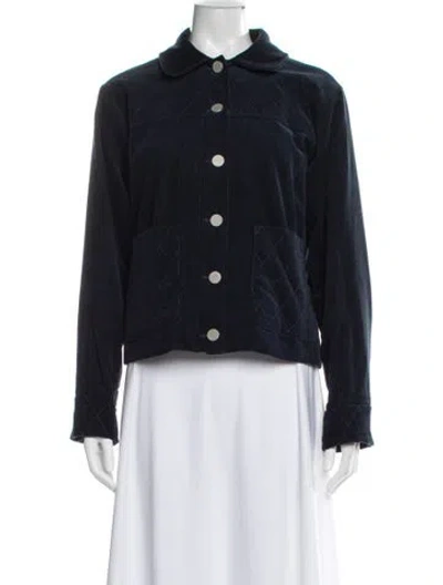 Pre-owned A.p.c. Jacket In Blue