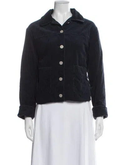 Pre-owned A.p.c. Jacket In Blue