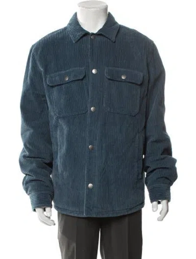 Pre-owned A.p.c. Jacket In Blue