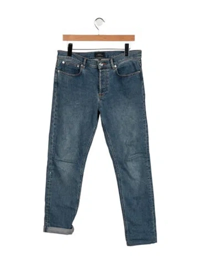 Pre-owned A.p.c. Jacket In Blue