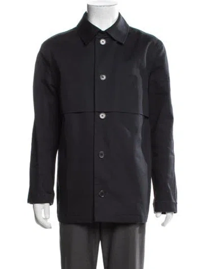 Pre-owned A.p.c. Jacket In Blue