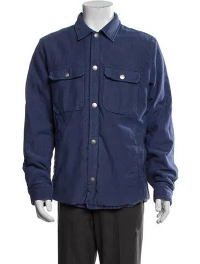 Pre-owned A.p.c. Jacket In Blue