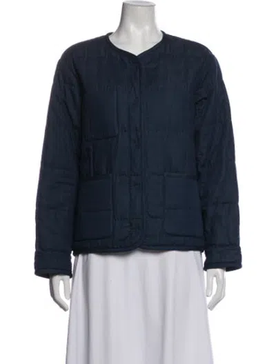 Pre-owned A.p.c. Jacket In Blue