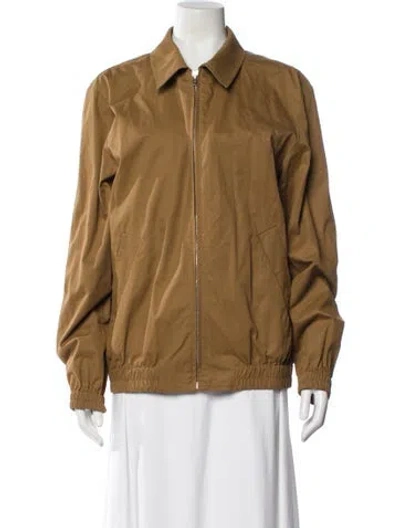 Pre-owned Apc Jacket In Brown