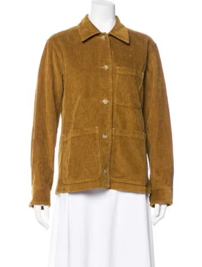 Pre-owned A.p.c. Jacket In Brown