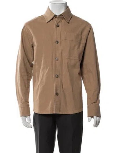 Pre-owned A.p.c. Jacket In Brown