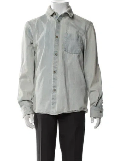 Pre-owned A.p.c. Jacket In Green