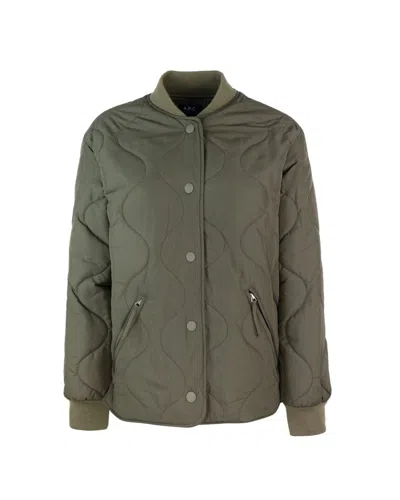 Apc A.p.c. Jacket In Green