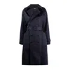 Apc Greta Cotton Trench Coat In Iak