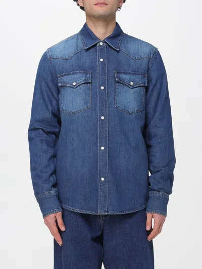 APC JACKET A. P.C. MEN COLOR BLUE,H83938009
