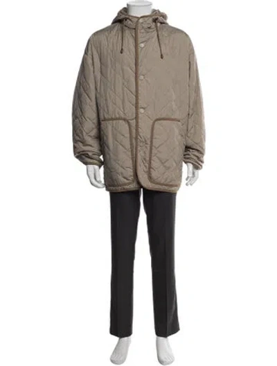 Pre-owned A.p.c. Jacket In Neutrals