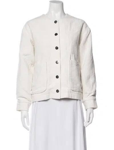 Pre-owned A.p.c. Jacket In Neutrals