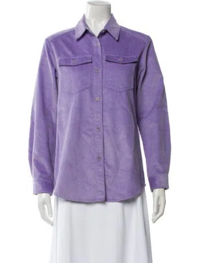 Pre-owned Apc Jacket In Purple