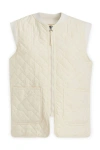 Apc Quilted Sleeveless Jackets Front Pockets In Bai