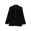Apc Long Sleeve Casual Jacket In Black